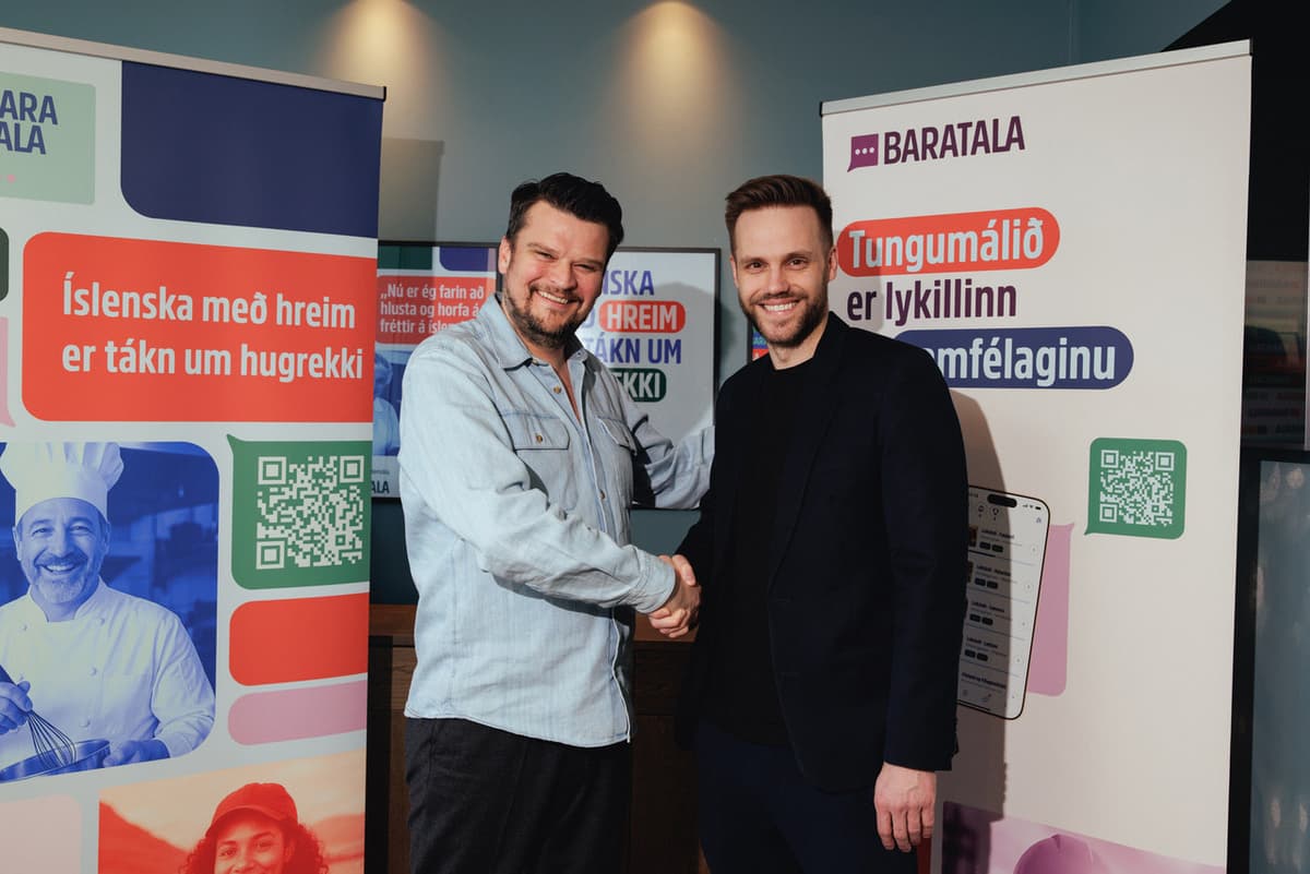 Tailored Icelandic learning for Wolt couriers